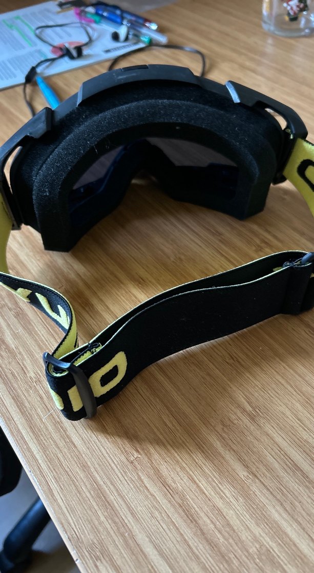 Siyah Tokalı Biker Motosiklet Gözlüğü - Görsel 3