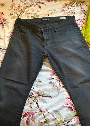 Mavi jeans Erkek Gri Bol Kesim Denim Pantolon