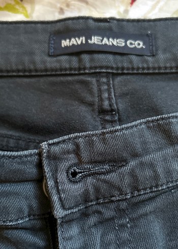 33 Beden Mavi jeans Erkek Gri Bol Kesim Denim Pantolon