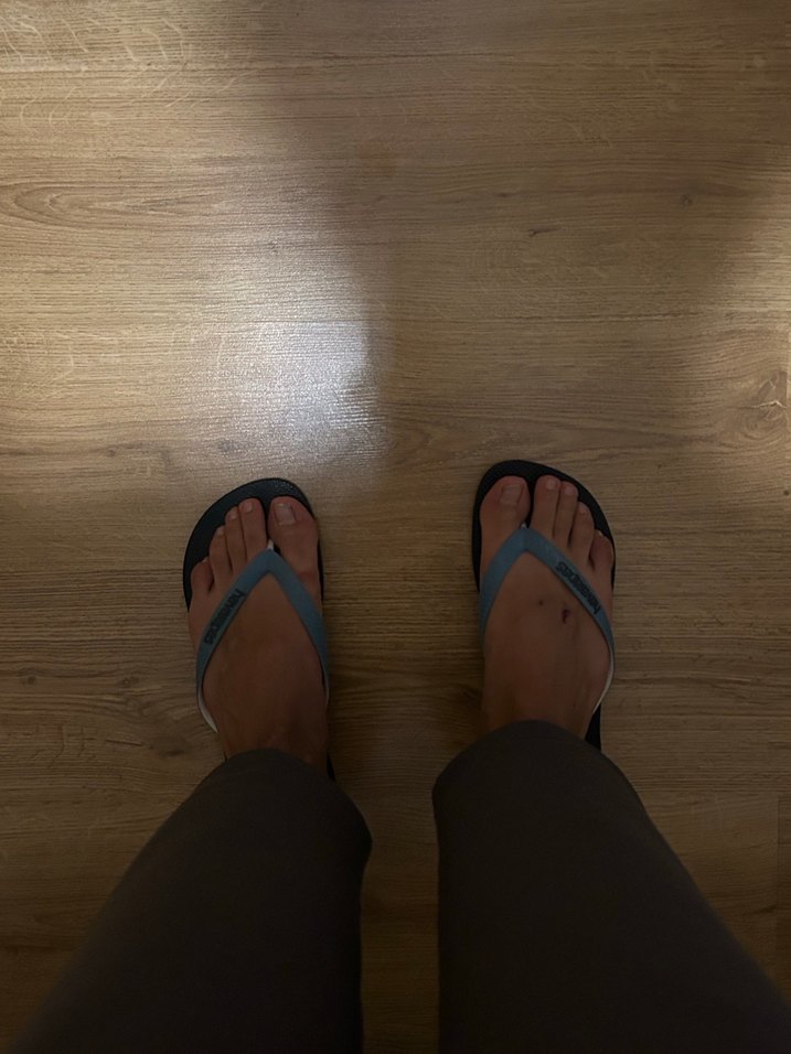 Gri Erkek Bantlı Kauçuk Sandalet - Görsel 5