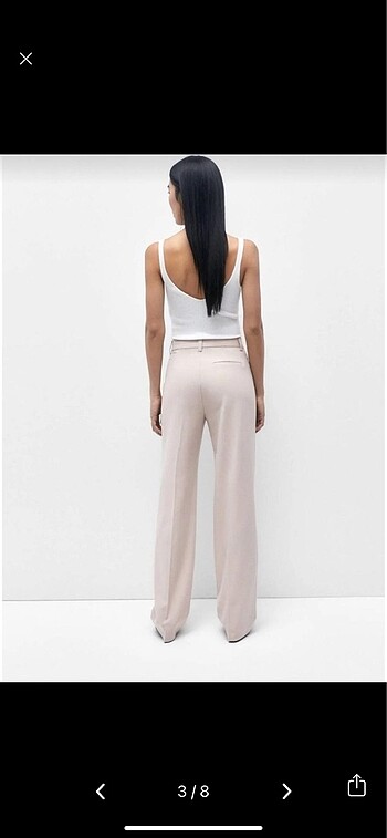 Pull and Bear Pullu bear klasik starting fit pantolon