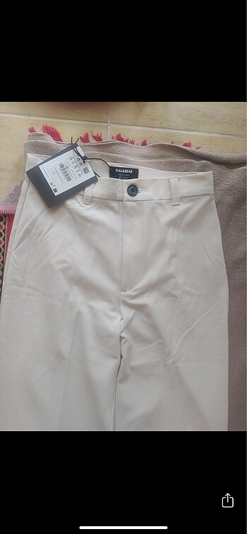 46 Beden Pullu bear klasik starting fit pantolon