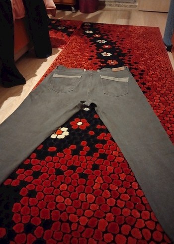 ##U,S POLO ORİJİNAL#Gri Normal Boy Regular Kesim## Kot Pantolon - Görsel 3