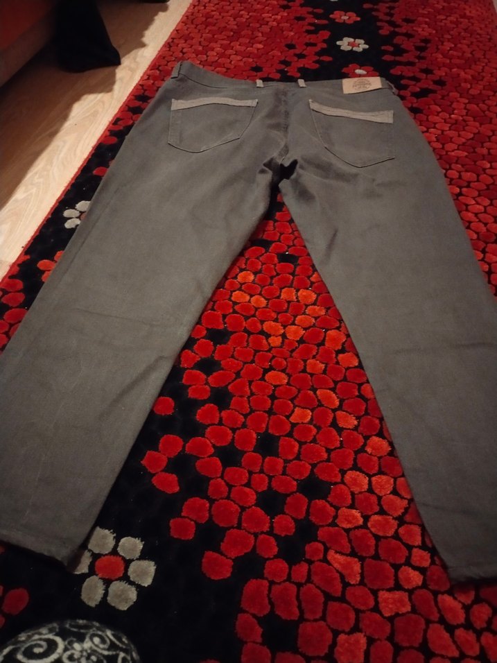 ##U,S POLO ORİJİNAL##Gri Regular SLİM## Erkek Kot Pantolon## - Görsel 3