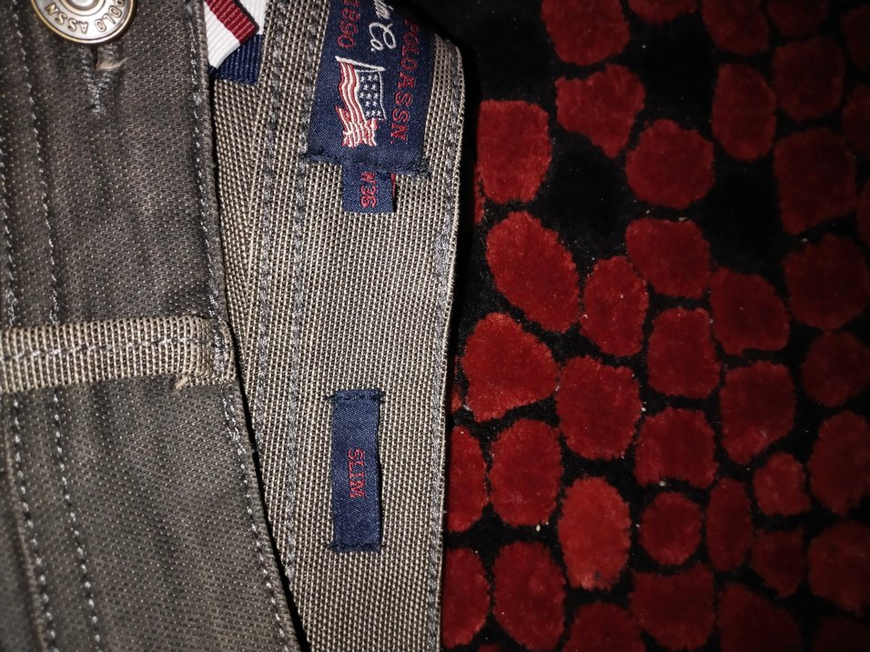 ##U,S POLO ORİJİNAL##Gri Regular SLİM## Erkek Kot Pantolon## - Görsel 4