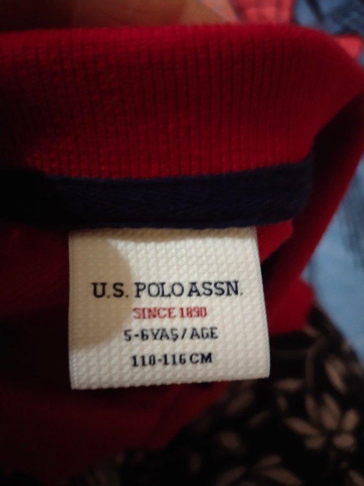 ##POLO ORİJİNAL##Kırmızı Düğmeli Kısa Kollu Erkek Polo Tişört## - Görsel 3