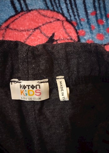 ## KOTON KİDS## 6,7 YAŞ##Erkek Siyah Rahat Kesim Şort## - Görsel 3