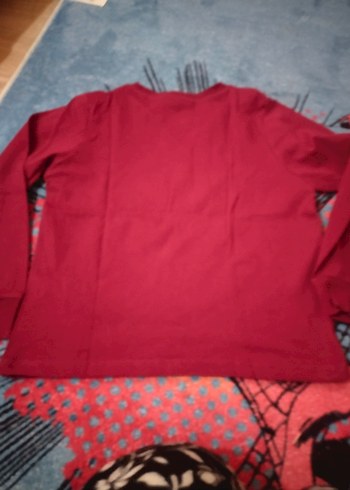 ##Kırmızı Hogwarts Baskılı Erkek## BODY KAZAK## - Görsel 2