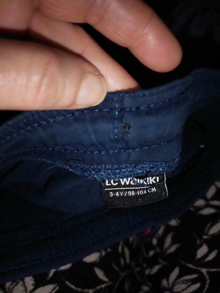 ## LC WAİKİKİ## 3,4 YAŞ##Erkek Lacivert Rahat Kesim Pamuk Şor## - Görsel 3