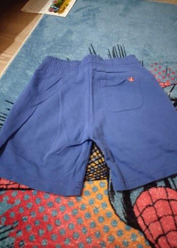 U,S POLO ORİJİNAL##Erkek Çocuk Mavi Rahat Kesim Şort## - Görsel 2