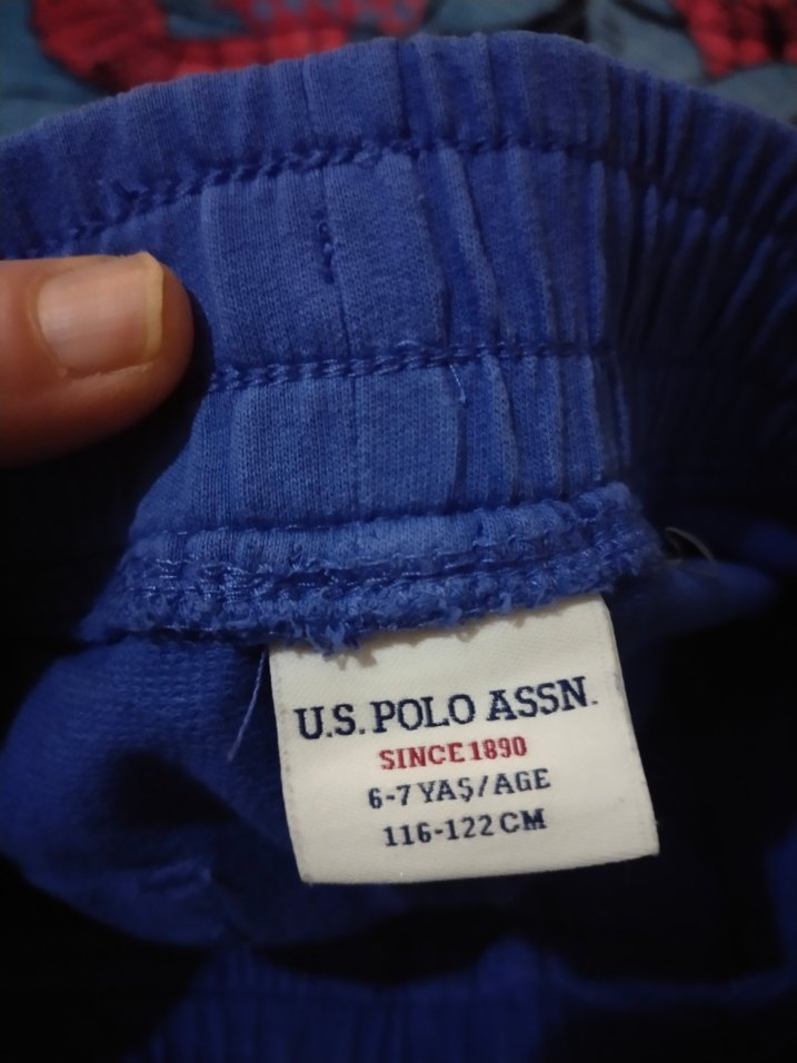 U,S POLO ORİJİNAL##Erkek Çocuk Mavi Rahat Kesim Şort## - Görsel 3