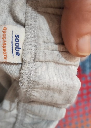 ## SOOBE MARKA##Erkek Gri Pamuklu Rahat Kesim Şort## 4 YAŞ## - Görsel 3