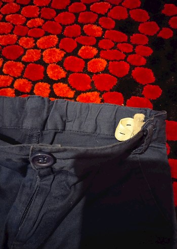 ##Erkek Çocuk Mavi Kot Şort## 5,6 YAŞ## - Görsel 3