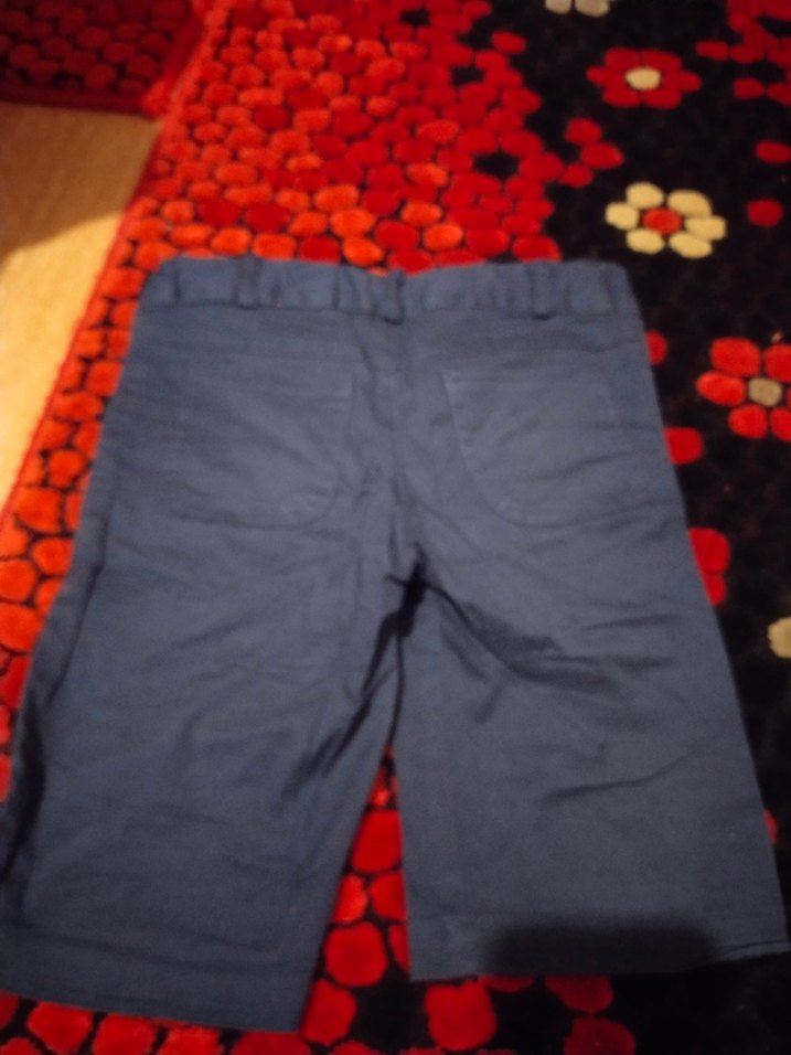 ##Erkek Çocuk Mavi Kot Şort## 5,6 YAŞ## - Görsel 2