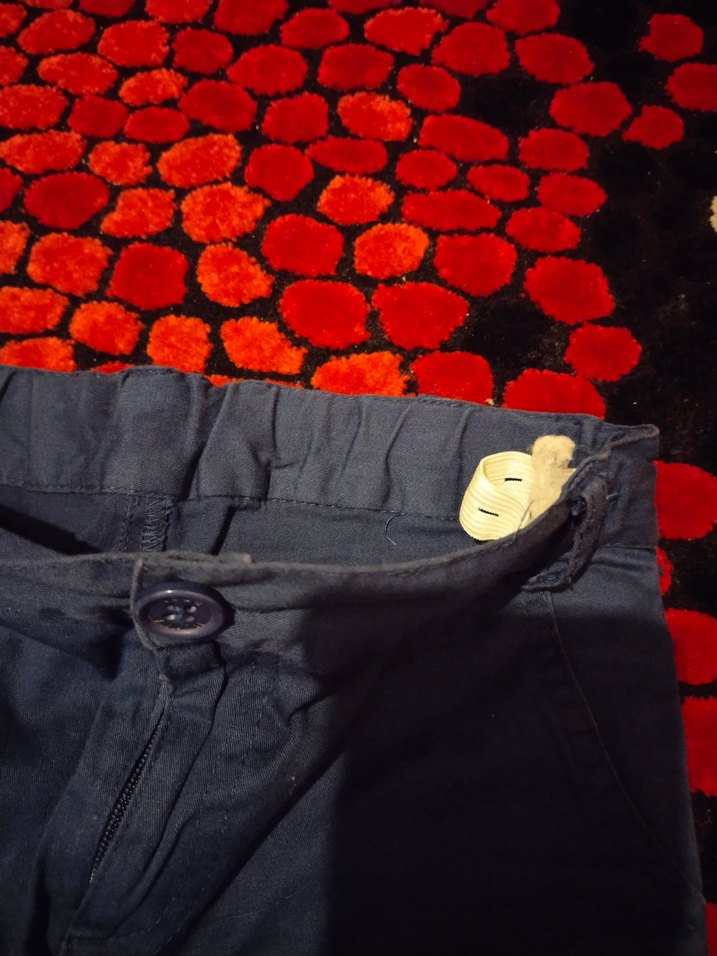 ##Erkek Çocuk Mavi Kot Şort## 5,6 YAŞ## - Görsel 3