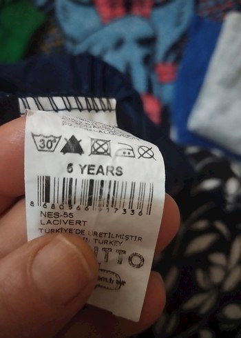 ##Lacivert Erkek Çocuk Bol Kesim Denim Şort## 6 YAŞ## PAMUK## - Görsel 4