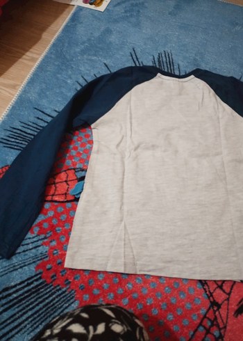 ## LC WAİKİKİ##Mavi Baskılı Uzun Kollu Erkek Tişört##:6,7 YAŞ## - Görsel 3