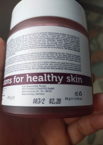 Beden ##The Purest Solutions##Meyveli Peeling Tozu 55g##