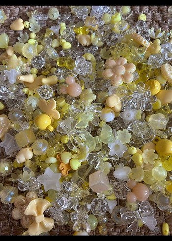 Diğer Sarı jelly boncuk