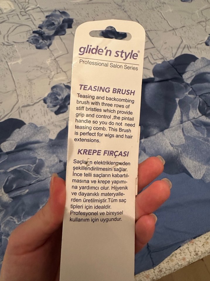 Bej Glide'n Style Teasing Fırça - Görsel 2