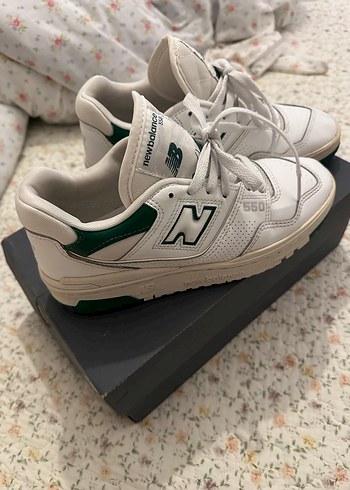 New Balance Beyaz Platform550 - Görsel 2