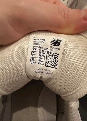 New Balance Beyaz Platform550 - Görsel 5