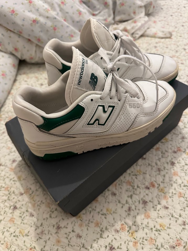 New Balance Beyaz Platform550 - Görsel 2