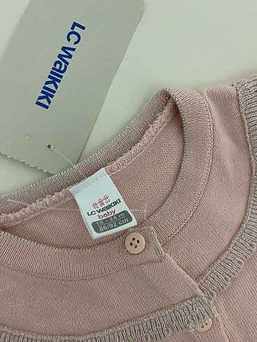 18-24 Ay Beden Lcwaikiki pembe bolero ceket