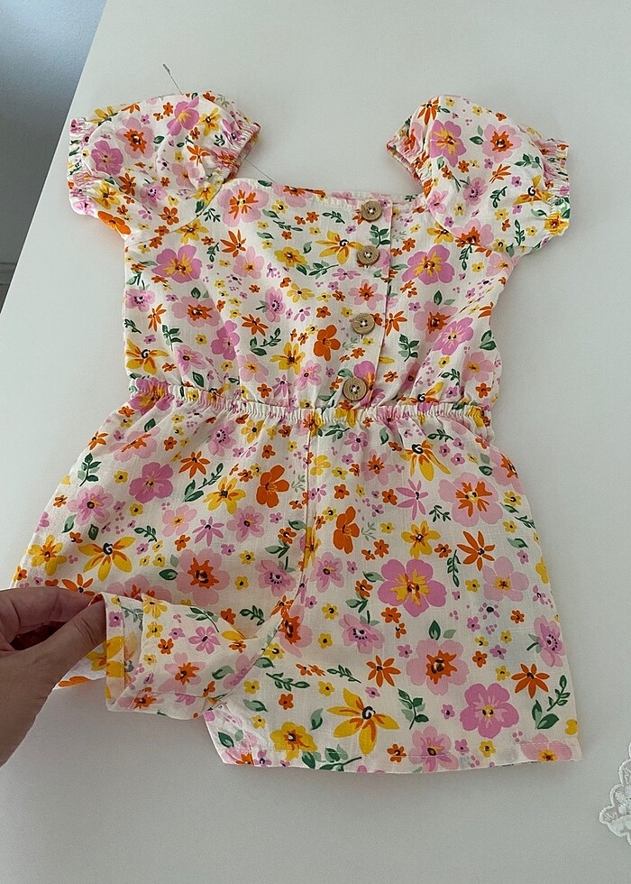 Çiçekki tulum - Görsel 4