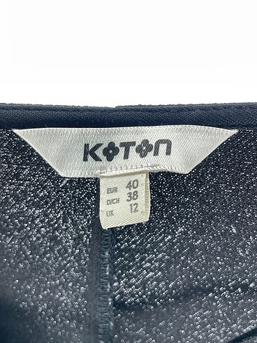 40 Beden siyah Renk Koton Kısa Elbise %70 İndirimli.