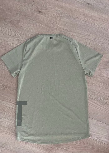 Su yeşili  Baskılı Kadın Tişört - Görsel 2