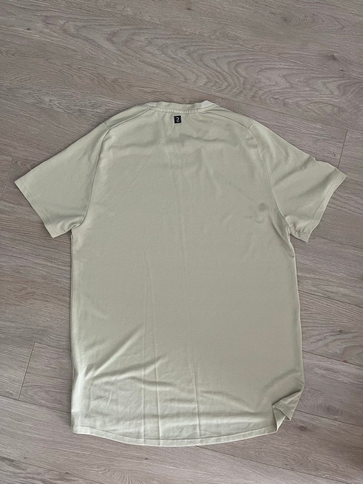 Bej Kadın Basic Tişört - Görsel 2