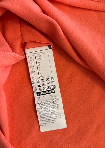 Decathlon Kadın mercan sweatshirt - Görsel 4