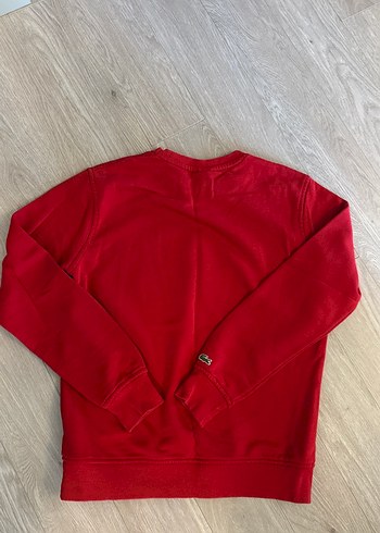 Lacoste Kırmızı Baskılı Erkek Sweatshirt - Görsel 3