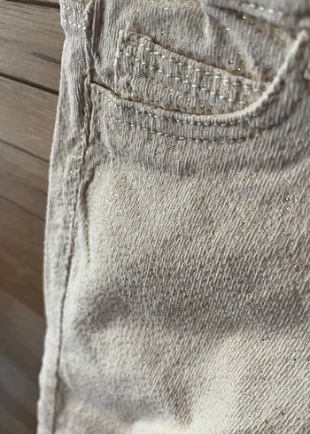 Simli kız çocuk pantolon - Görsel 3