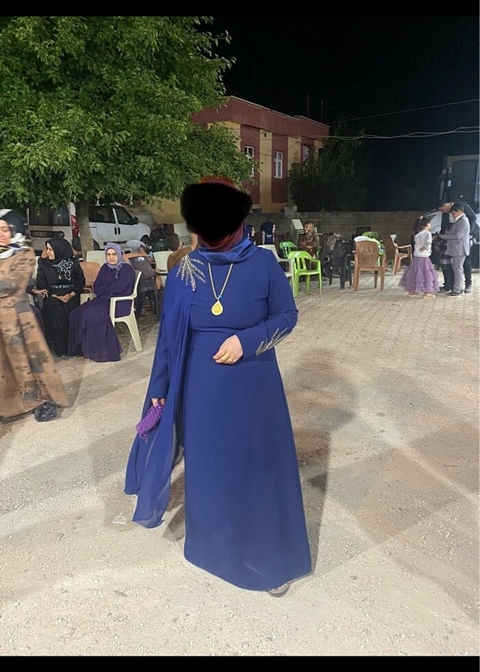 Tesettür abiye elbise - Görsel 2