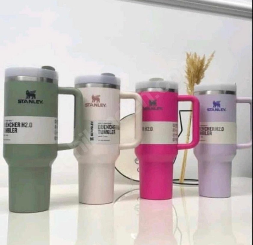 Pastel Renkli Stanley Termos Bardak - Görsel 3