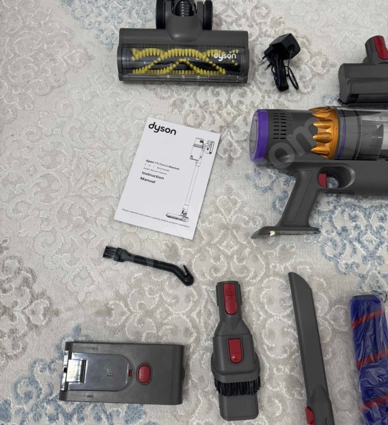 Dyson v15 detect Absolute Kablosuz Elektrikli Süpürge Seti - Görsel 4