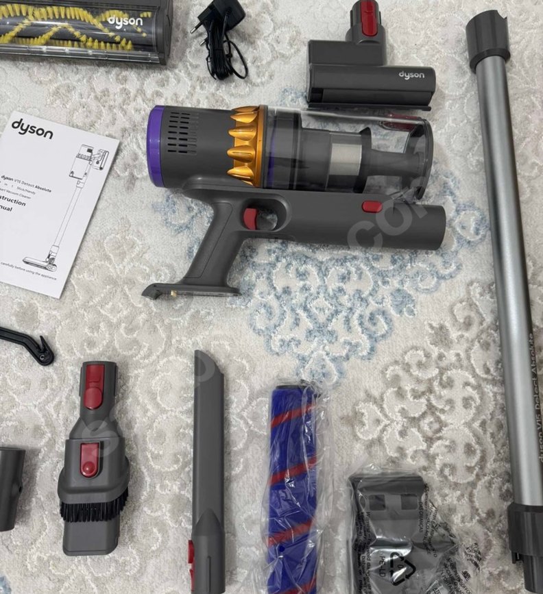 Dyson v15 detect Absolute Kablosuz Elektrikli Süpürge Seti - Görsel 5