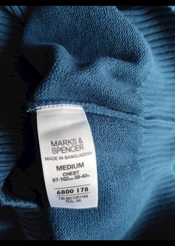 m Beden mavi Renk Marks&Spencer Erkek Kazak