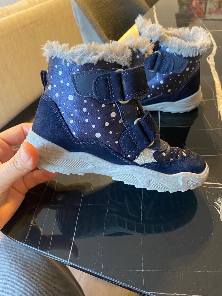 Süperfit Kız Çocuk Lacivert Desenli Bot - Görsel 2