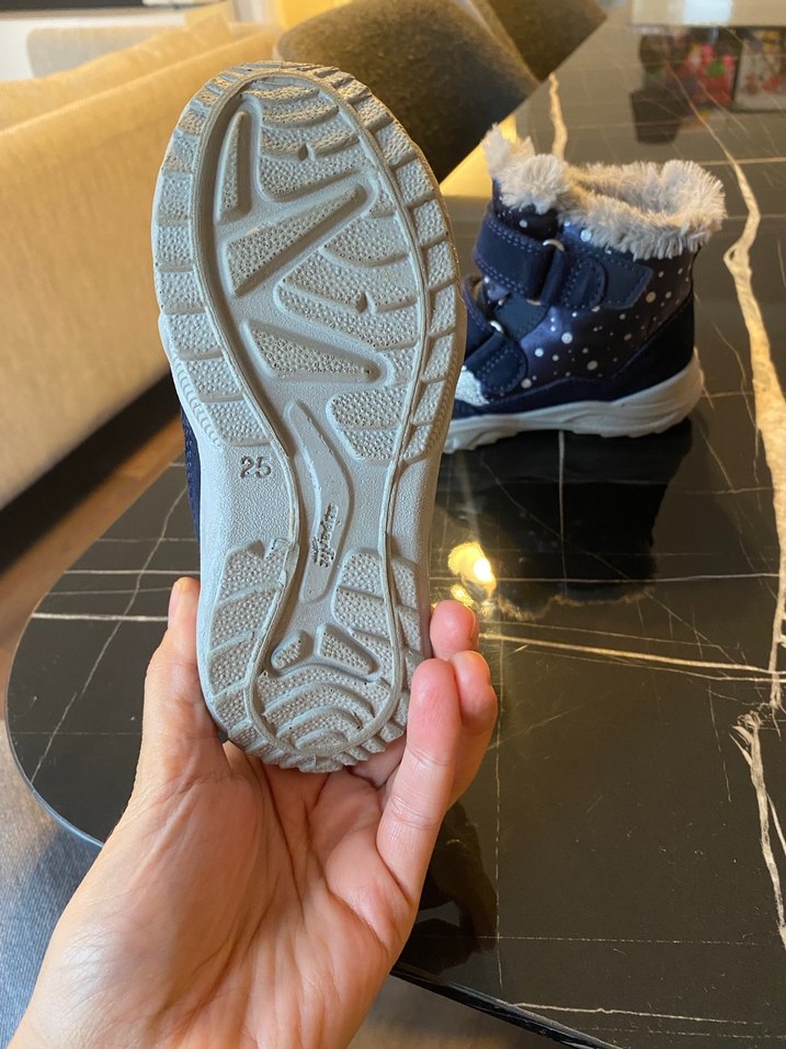 Süperfit Kız Çocuk Lacivert Desenli Bot - Görsel 3