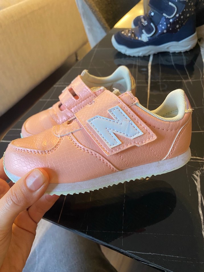 New balance Kız Çocuk Pudra Pembe Spor Ayakkabı - Görsel 3