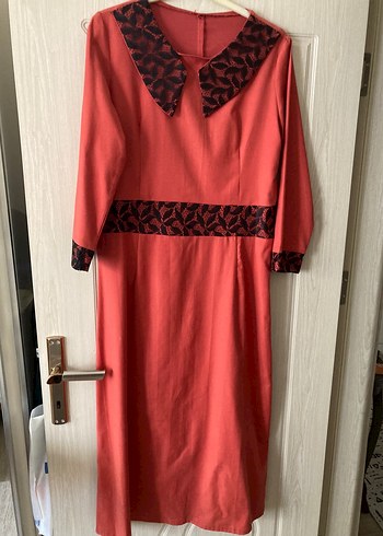 Özel dikim Vintage Uzun Elbise
