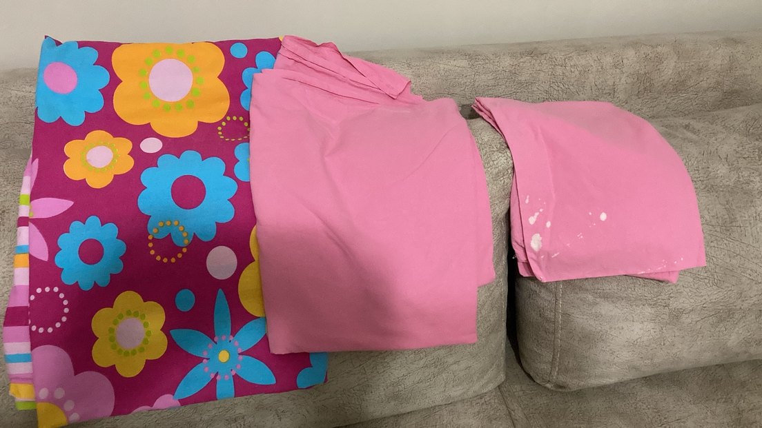 Çok Renkli Pastel Çiçekli nevresim takımı - Görsel 2