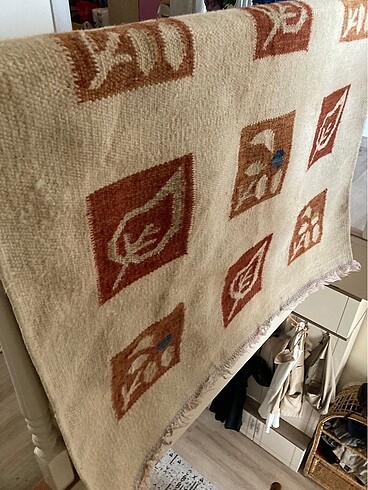  Beden camel Renk Kilim halı