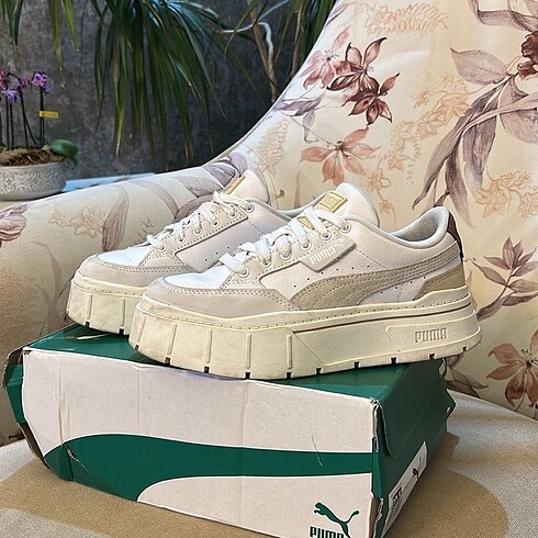 Puma PUMA Mayze Stack Luxe 37,5 Kadın Sneaker