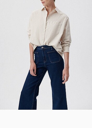 Mavi Jeans Mavi Kadın gri gömlek