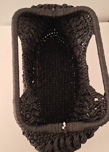 Hasır örgü çanta - Görsel 5