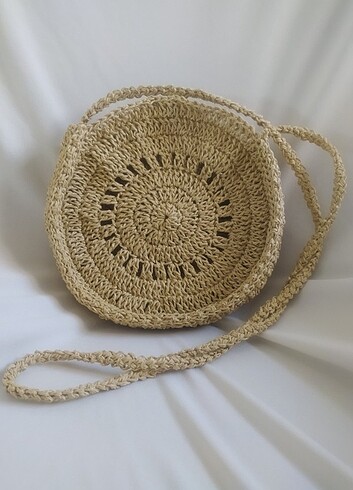 Hasır kol çantası  - Görsel 3